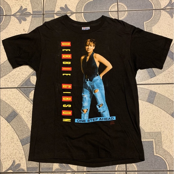 Hanes Other - Vintage ‘91 Debbie Gibson One Step Ahead Tour Tee